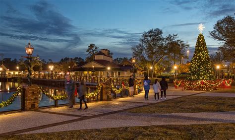 Lighting of the Landing at Barefoot Landing | North Myrtle Beach, SC ...