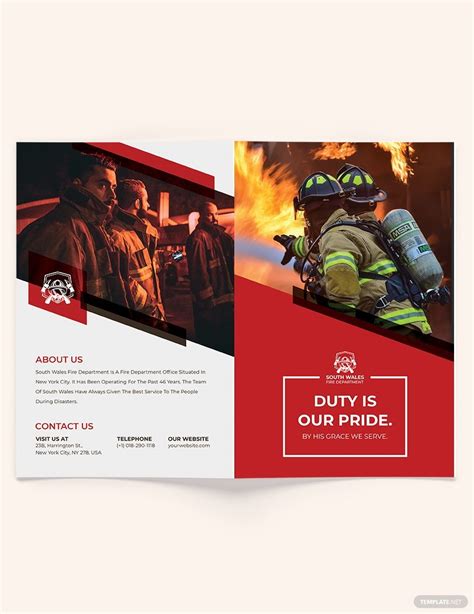 Fire Department Flyer Template All The Fire Department Powerpoint ...