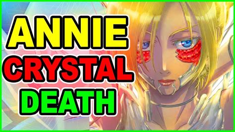 Aot Annie Death / What happened to annie in attack on titan?