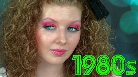 Historically Accurate: 1980s Makeup Tutorial - YouTube