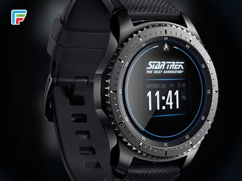 Star Trek watch face by Łukasz (๑˃̶͈̀ ˂̶͈́๑) on Dribbble