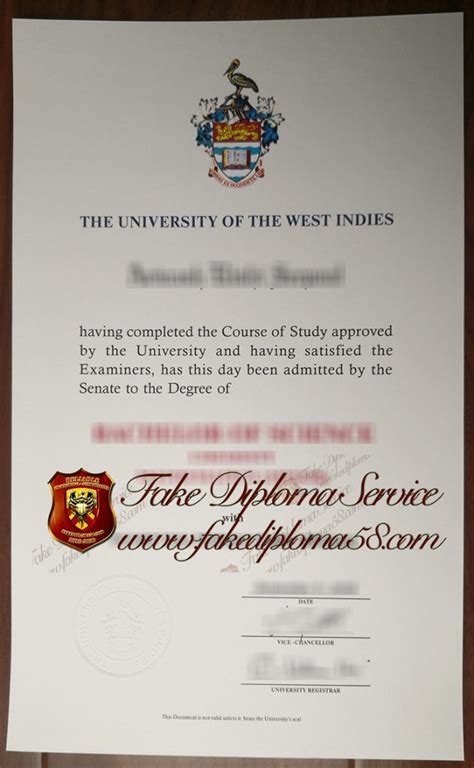 How to Purchase a fake University of the West Indies degree?