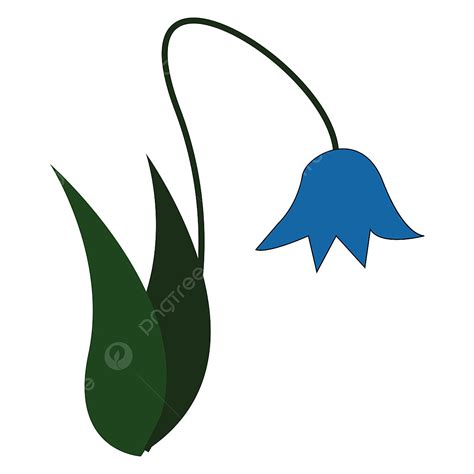 Color Blue Clipart Vector, A Blue Flower Vector Or Color Illustration, Plant, Bouquet, Floral ...
