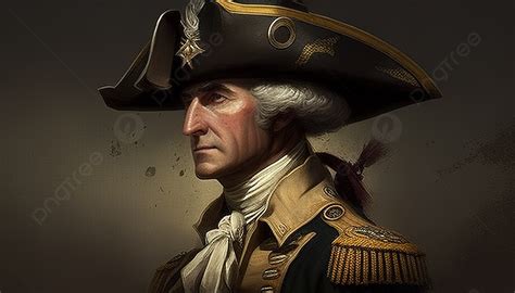 American Revolutionary War General George Washington Background ...