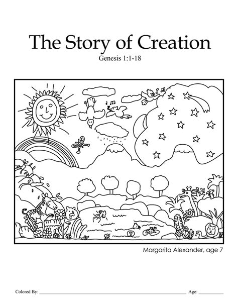 Creation Coloring Pages ⋆ coloring.rocks! Earth Coloring Pages ...