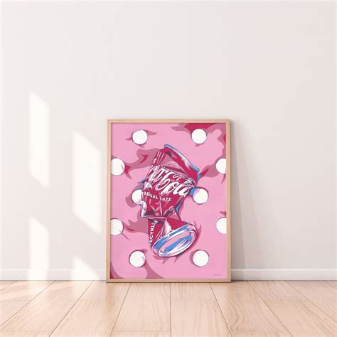 Cola Can Painting Pop Art Original Art Crushed Soda Can Wall - Etsy