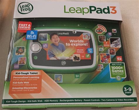 LeapFrog LeapPad 3 - Kid's Educational Games & Learning Tablet Review - Confessions of a Mommyaholic