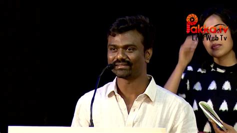 Rangoon Film Audio Launch Directed Rajkumar Periasamy Speech - YouTube