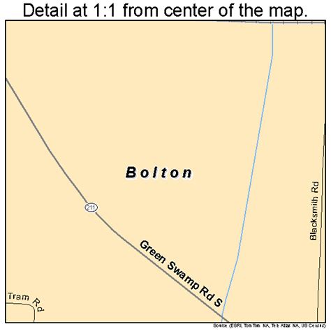 Bolton North Carolina Street Map 3706860