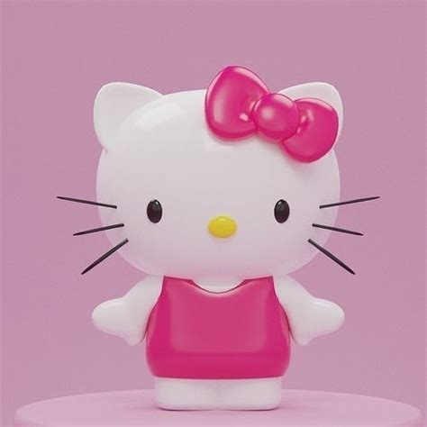 Hello Kitty 3D model | CGTrader