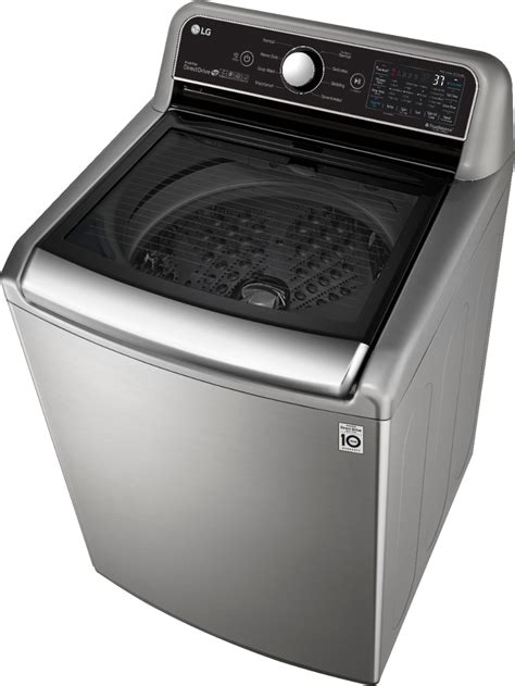 LG 4.8 Cu. Ft. 8-Cycle High-Efficiency Top-Loading Washer with Agitator ...