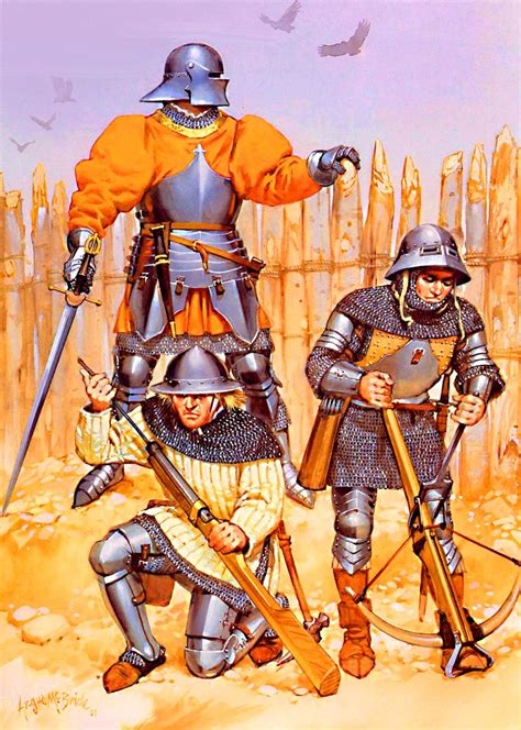 Danish troops at the Battle of Brnkenberg, 10 October 1471 | Medieval armor, Century armor ...