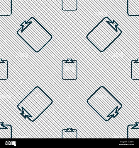 File annex icon. Paper clip symbol. Attach sign. Seamless pattern with ...