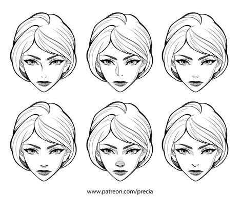 Noses types by Precia-T on DeviantArt | Nose types, Simple face drawing ...