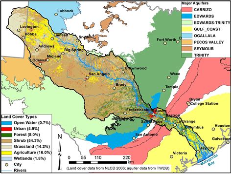 Map Of Colorado River In Texas | Business Ideas 2013