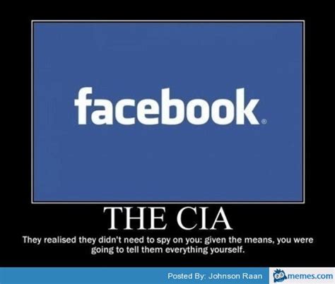 Facebook Vs. CIA | Memes.com