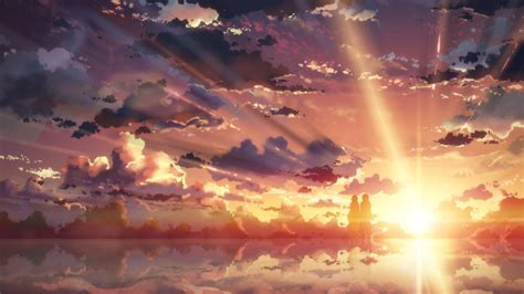 Anime Couple Sunset Wallpapers - Top Free Anime Couple Sunset Backgrounds - WallpaperAccess