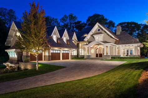 Shingle Style Lakeside Cottage Mansion | iDesignArch | Interior Design ...