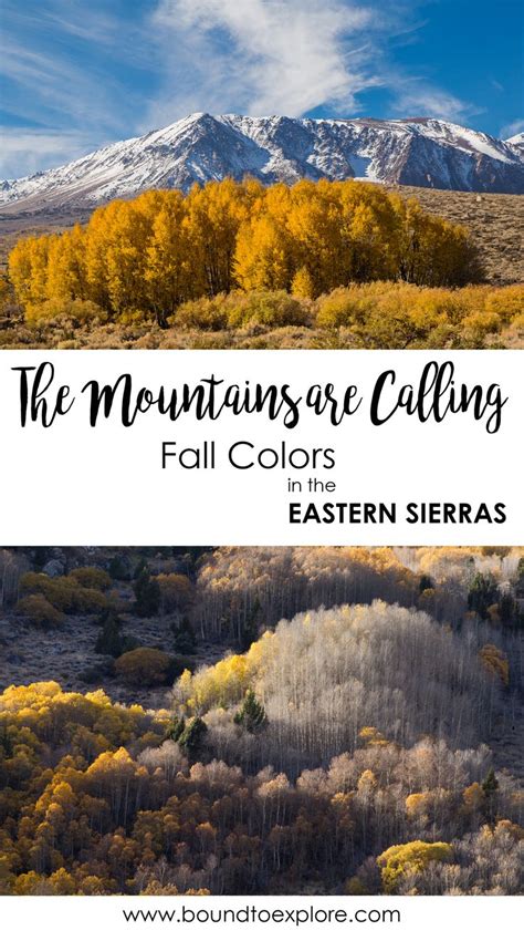 Fall Colors in the Eastern Sierras [June Lake, Mammoth, Convict Lake, Bishop] | Scenic road trip ...