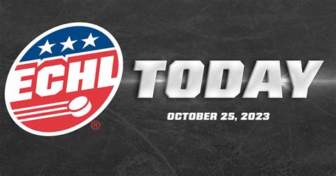 Official Site of The ECHL | ECHL Today - Oct. 25