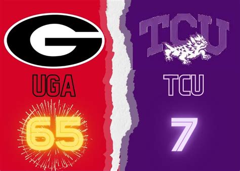 TCU vs UGA: Championship Game – The Blackman Voice