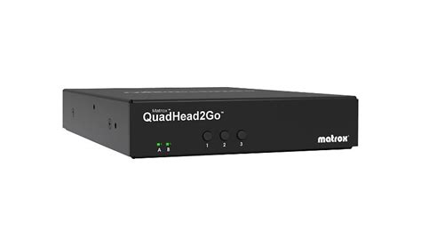 Matrox QuadHead2Go Q155 - video wall controller - Q2G-H4K - Large ...