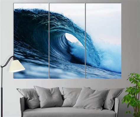 Ocean Wave Canvas Print Ocean Canvas Art Ocean Wall Art - Etsy