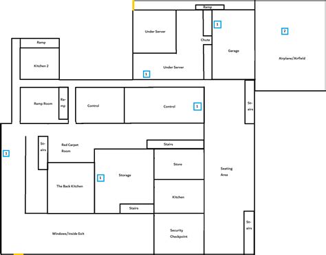 Flee The Facility Map Blueprints : r/fleethefacility