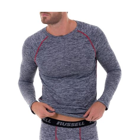 Russell - Men's Base Layer Thermal Crew - Walmart.com - Walmart.com