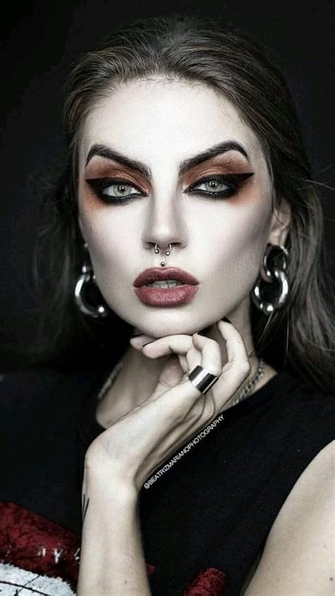 Gothic Gothic Makeup, Dark Makeup, Glam Makeup, Fashion Makeup, Eye Makeup, Fashion Clothes ...