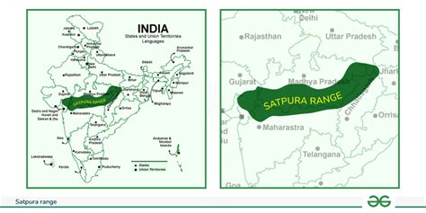 Satpura Range: Facts, Peaks, Map and Location