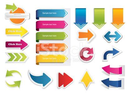 Arrow And Labels Collection Stock Vector | Royalty-Free | FreeImages