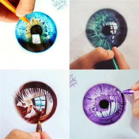 A Master Class in Drawing Eyes Irises and Pupils | Eye drawing ...