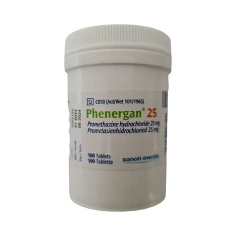 Phenergan Tablets (25mg) 100s - PainSelect Online Shop