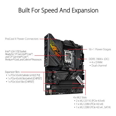 ASUS ROG STRIX Z790-H GAMING WIFI ATX Motherboard - Computia