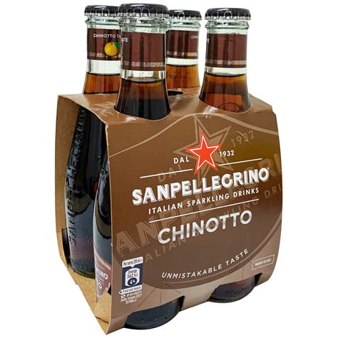 Buy San Pellegrino - Italian Sparkling Drinks - Chinotto (4pk) from Harris Farm Online | Harris ...