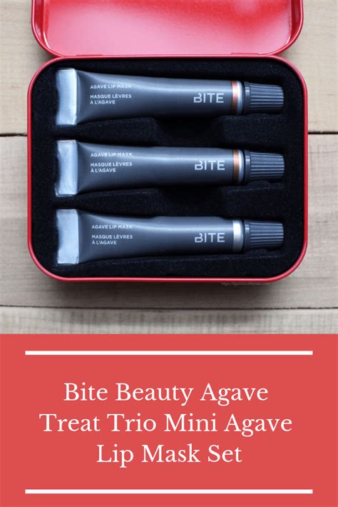 Bite Beauty Agave Treat Trio Mini Agave Lip Mask Set | Agave lip mask ...