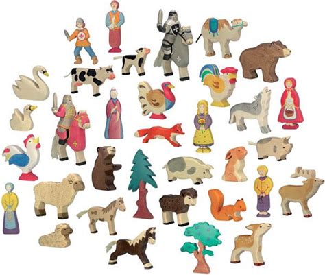 Traditional handcrafted wooden toys from Germany. Holztiger toys are painted and sealed with non ...