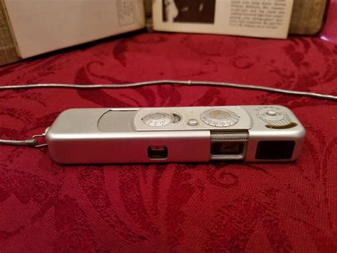 Vintage Minox Model B Spy Camera w/leather case, chain, built-in light meter! | #1915790569