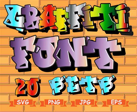 Graffiti Svg, Colorful Graffiti Alphabet, Graffiti Letters Svg, Street ...