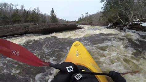 Black River, MI kayak - YouTube