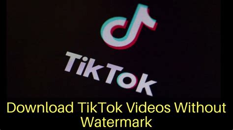 How to download tiktok without watermark - docuascse