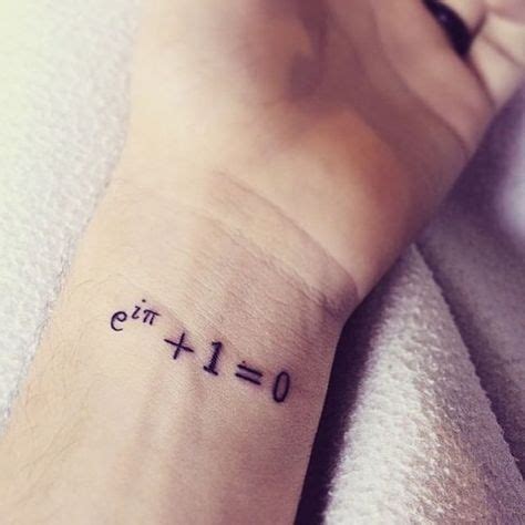 Math Equation Tattoo Ideas : If You Had To Have A Mathematical Equation ...