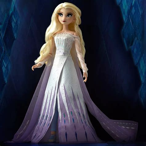 New Disney Parks Frozen Snow Queen Elsa 17 LE 8000 Doll Set ...