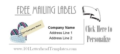 Free Mailing Labels
