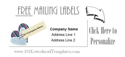 Free Mailing Labels