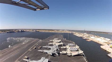 Time Lapse of USS Enterprise (CVN 65) arriving Mayport, FL - YouTube