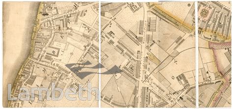 MAP OF LAMBETH NORTH AND KENNINGTON - LandmarkLandmark