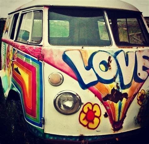 #furgoncino #volkswagen #hippie #colors | Hippie bus, Hippie van, Vw van