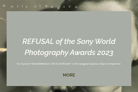 Sony World Photography Awards 2023 – Seriously Photography